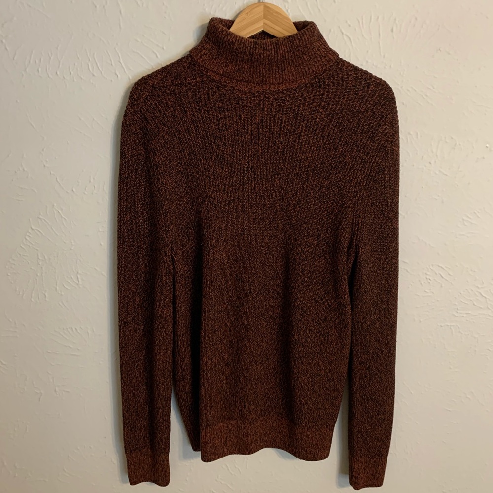 New Look Rust Chunky Turtleneck